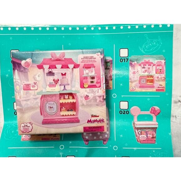 Disney Mini Brands Minnie Mouse Disney Jr 017 New - Picture 1 of 3